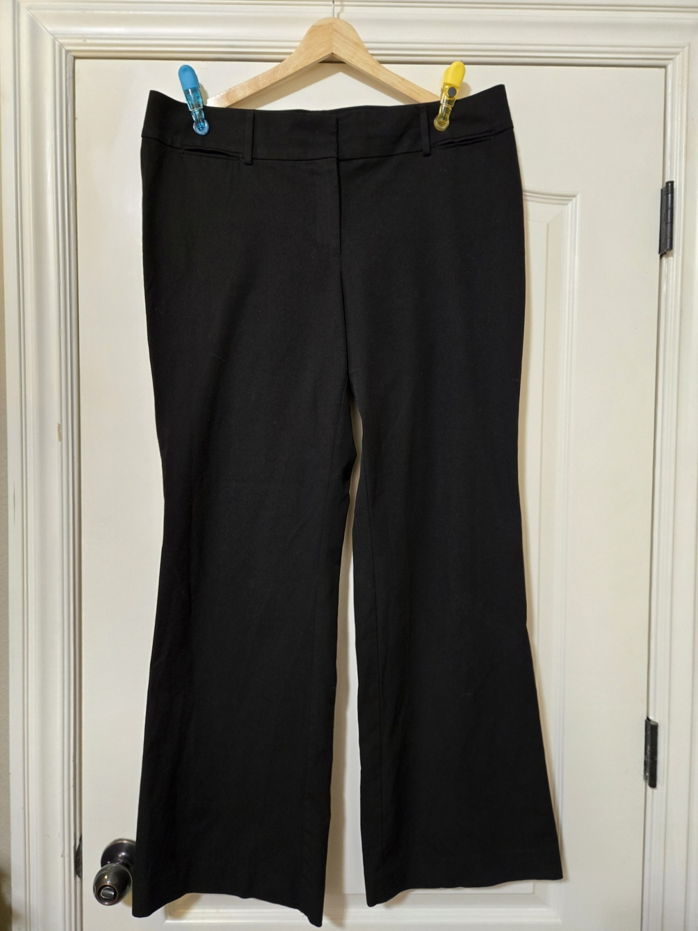 LOFT Women's Black Boot Cut Dress Pants